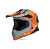 Acerbis Шлем детский Impact Steel Junior Black/Orange в Барнауле