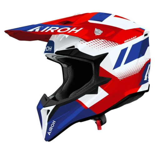 Airoh Шлем Wraaap Vision Red-Blue Gloss в Барнауле