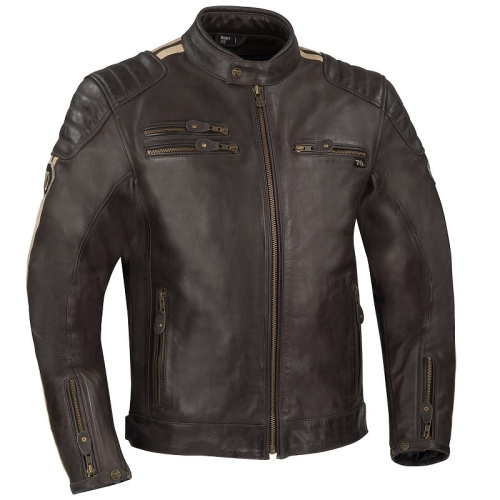 Segura Куртка кожаная Ventura Brown/Beige в Барнауле