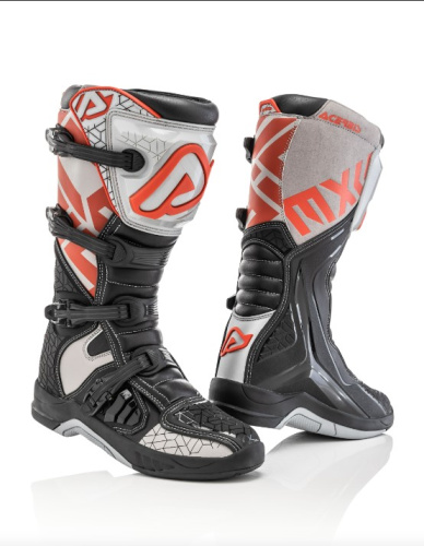 Acerbis Мотоботы кроссовые X-Team Black/Grey в Барнауле