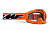 100% Маска кросс FMF Powerbomb Rocket Orange - прозрачная линза в Барнауле