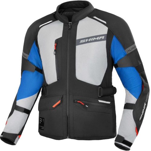 Shima Мотокуртка туристическая Alpha Men Blue в Барнауле