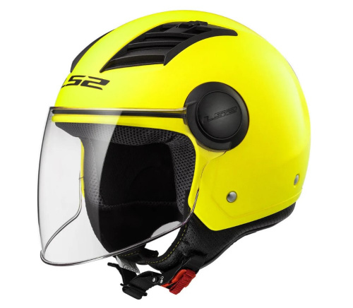 LS2 Шлем OF562 Airflow Solid Желтый Матовый в Барнауле
