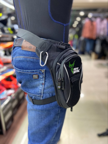 Motolike сумка на пояс зеленая в Барнауле