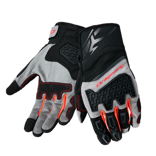 Dragonfly Перчатки DF Terrax Black - Grey в Барнауле