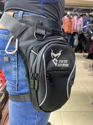 Motolike сумка на пояс черная в Барнауле