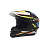 Desment Шлем кроссовый Raptor White-Yellow-Blue graphic в Барнауле