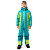 Dragonfly Зимний утепленный комбинезон Gravity Teenager Dark Green - Lime 2025 в Барнауле