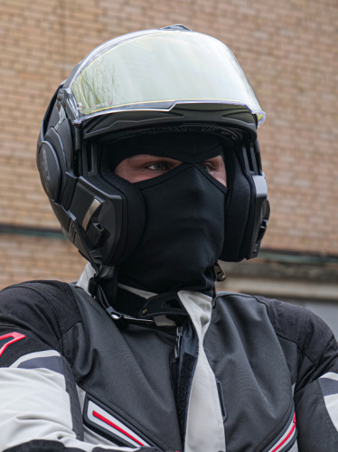 MotoLike Подшлемник Хлопок/Эластан Черный Ninja в Барнауле
