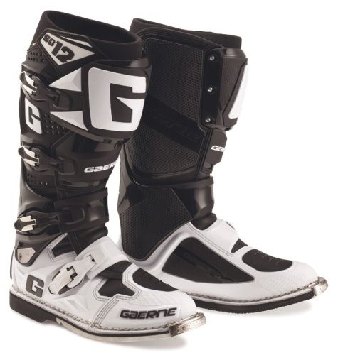 Gaerne Мотоботы SG-12 Black/White в Барнауле
