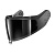Shark Визор Skwal i3/Ridill 2/D-Skwal 3 Dark Smoked в Барнауле