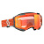 Scott Очки кроссовые Fury orange/grey orange chrome works в Барнауле