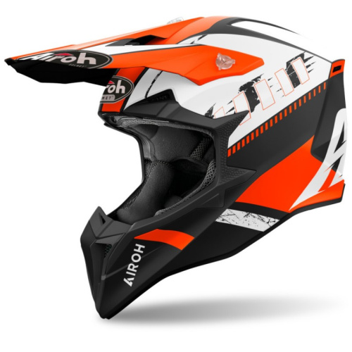 Airoh Мотошлем Wraaap Feel Orange Matt в Барнауле