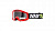 100% Очки детские Strata Mini Goggle Red/Clear Lens в Барнауле
