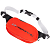 Dragonfly Гермосумка поясная DF Wallet 2л Red-Black в Барнауле