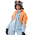 Dragonfly Куртка горнолыжная утепленная Gravity Woman 2025 Mock Orange-Light Blue в Барнауле