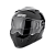 Simpson Шлем модуляр Darksome Gloss Black в Барнауле