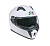 AIM Шлем интеграл JK320 White Glossy в Барнауле
