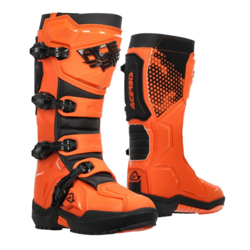 Acerbis Мотоботы кроссовые Artiglio Orange/Black в Барнауле