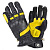 BY City Мотоперчатки Retro II Black/Yellow в Барнауле
